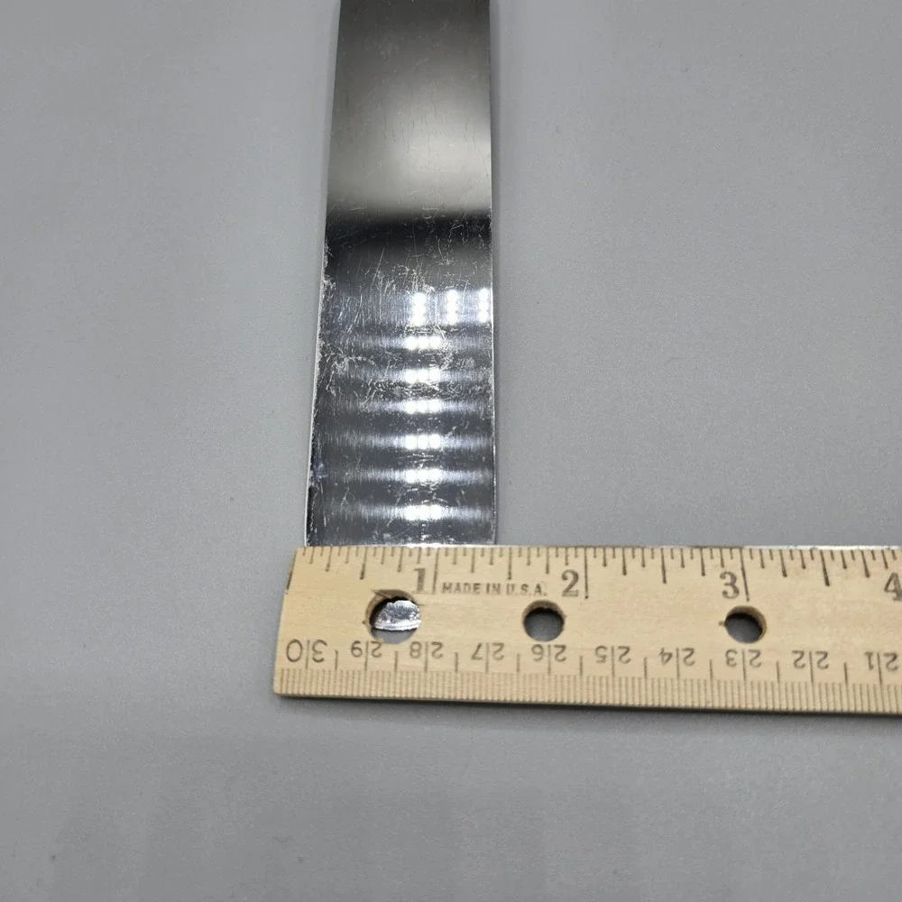 Vintage CUTCO 1028 Cake Icing‎ Spatula Spreader Knife Classic Brown Swirl Handle
